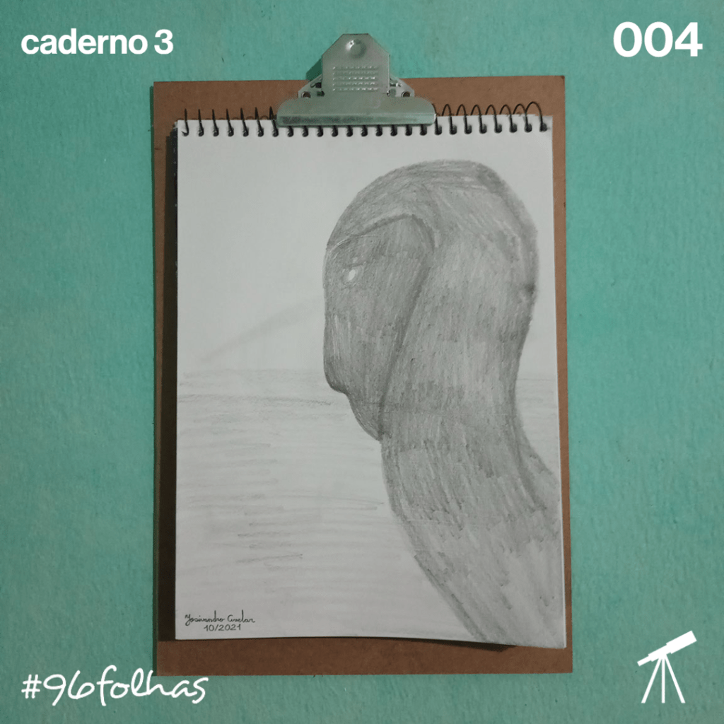 #96folhas- Olhar de mistério 1 Para onde ela olha? O que ela olha? Um olhar de mistério, perdido por aí.