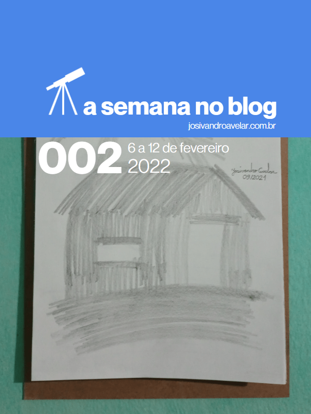 A semana no blog- 6 a 12 de fevereiro de 2022