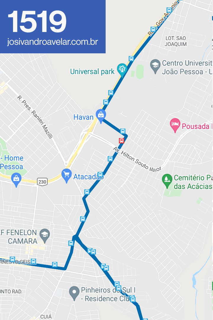 Porque sua linha demora: edição Viaduto do Cristo 2 1519 mapa jose americo