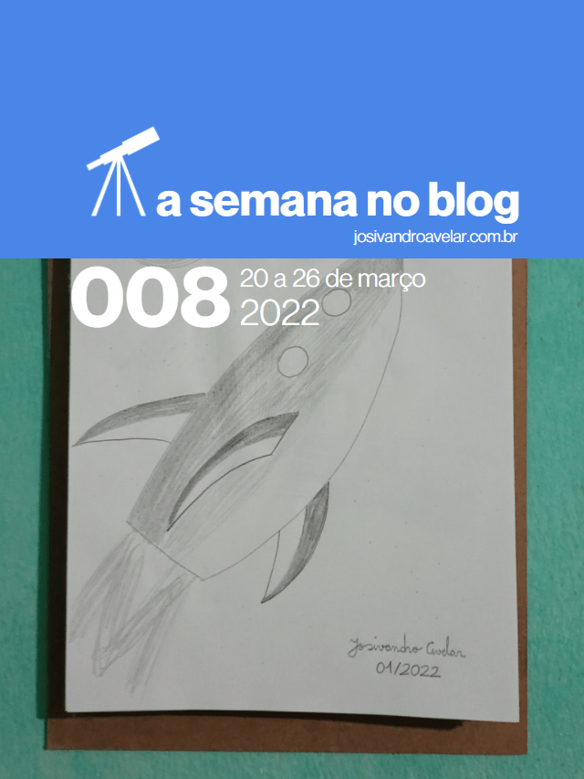A semana no blog- 20 a 26 de março de 2022