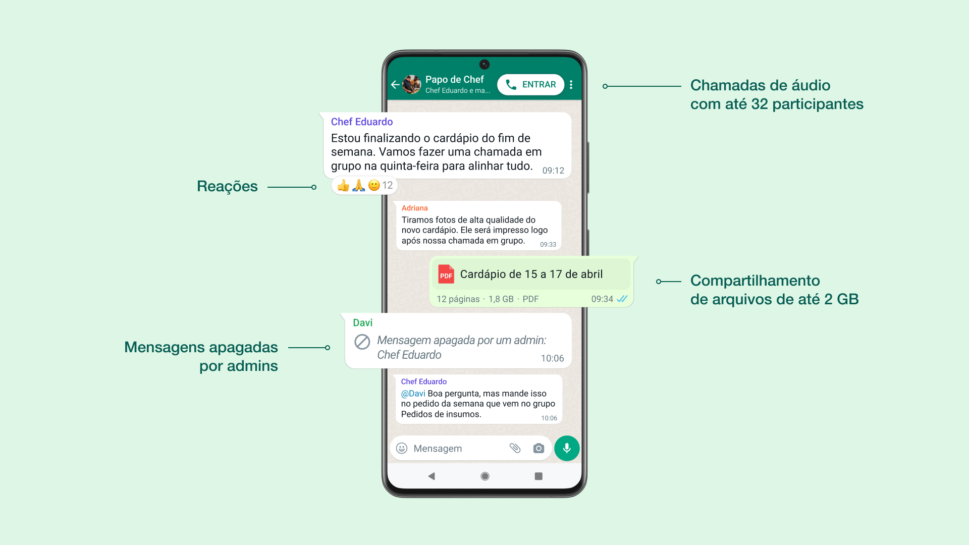 As outras novidades do WhatsApp 1 comunidades do whatsapp 002