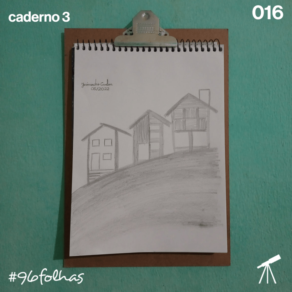#96folhas- O morro, a ladeira 1 Os altos e baixos, o morro, a ladeira.