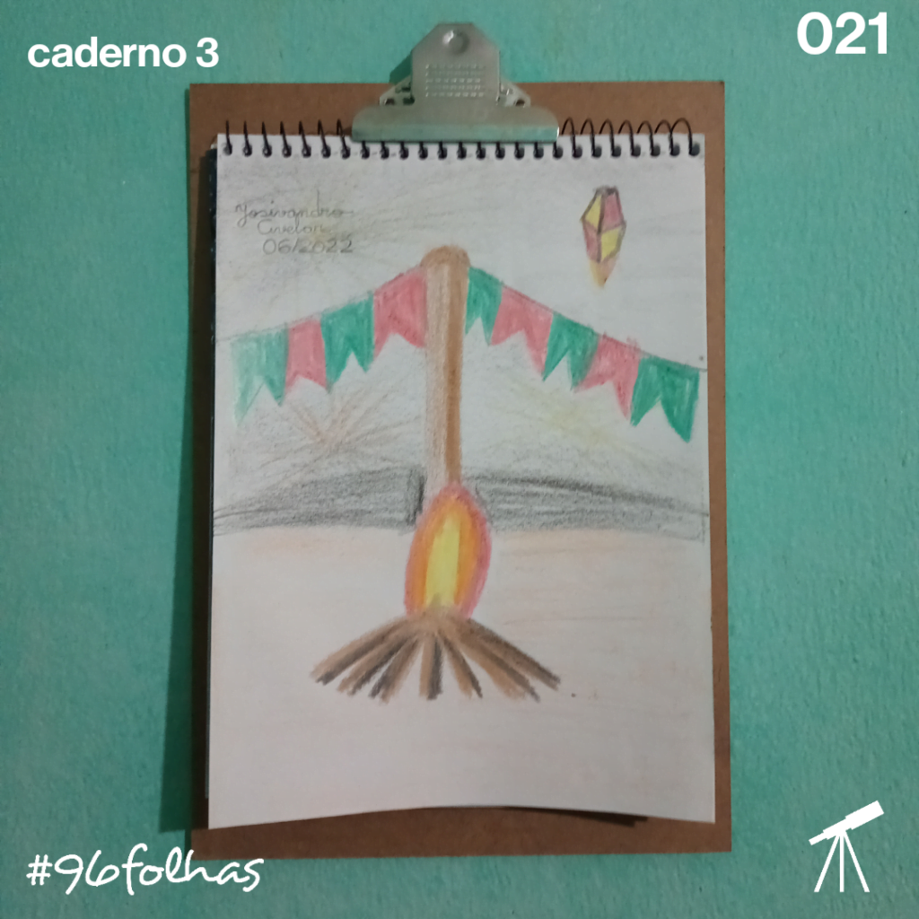 #96folhas- Todo ano é (e será) festa no arraiá 1 Todo ano é (e sempre será) festa no arraiá. Viva São João!