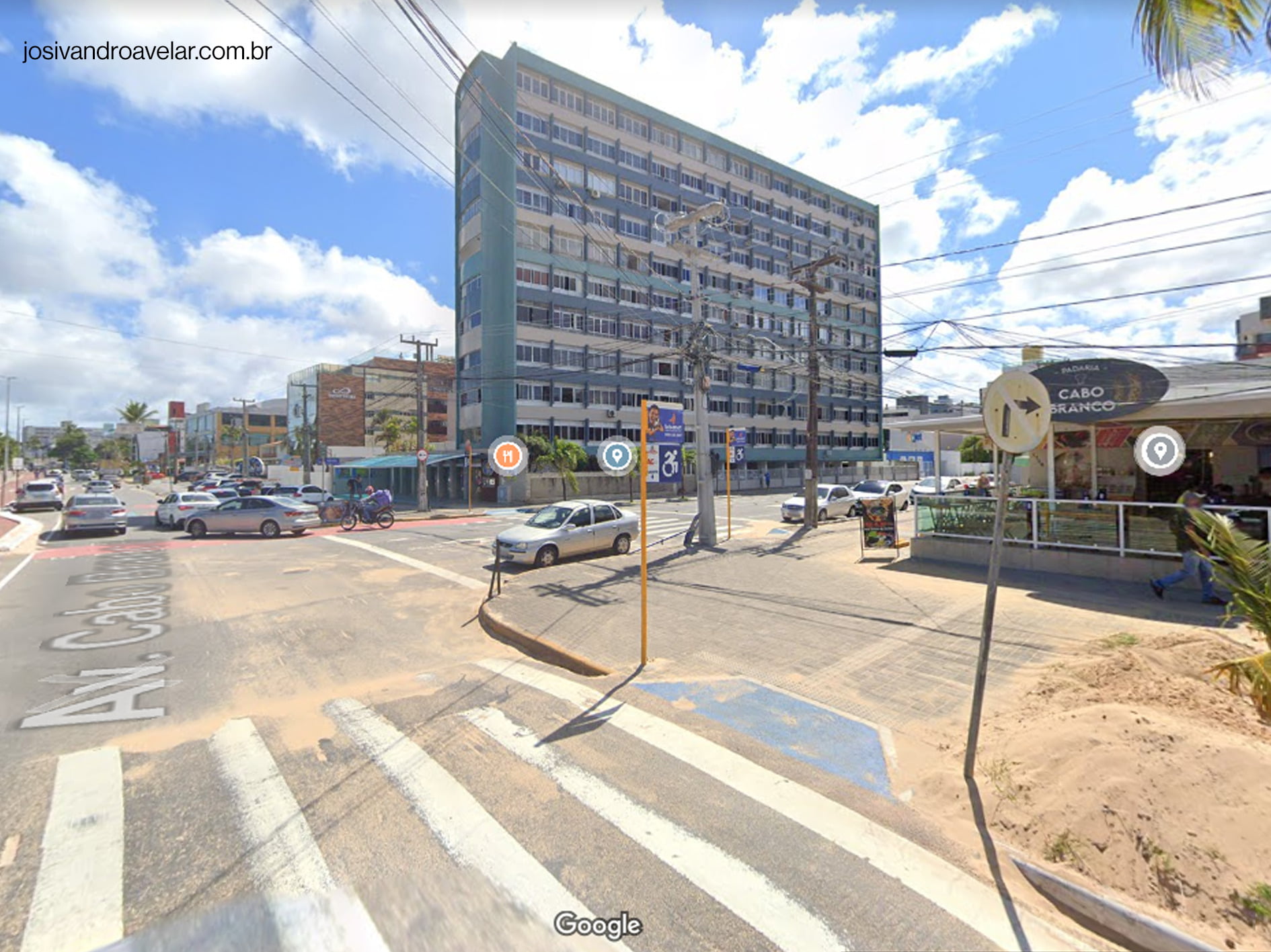 Relembrando linhas antigas: 507B-Cabo Branco/Boko Moko 1 Avenida Cabo Branco com Monsenhor Odilon Coutinho. Localização do antigo Boko Moko.
