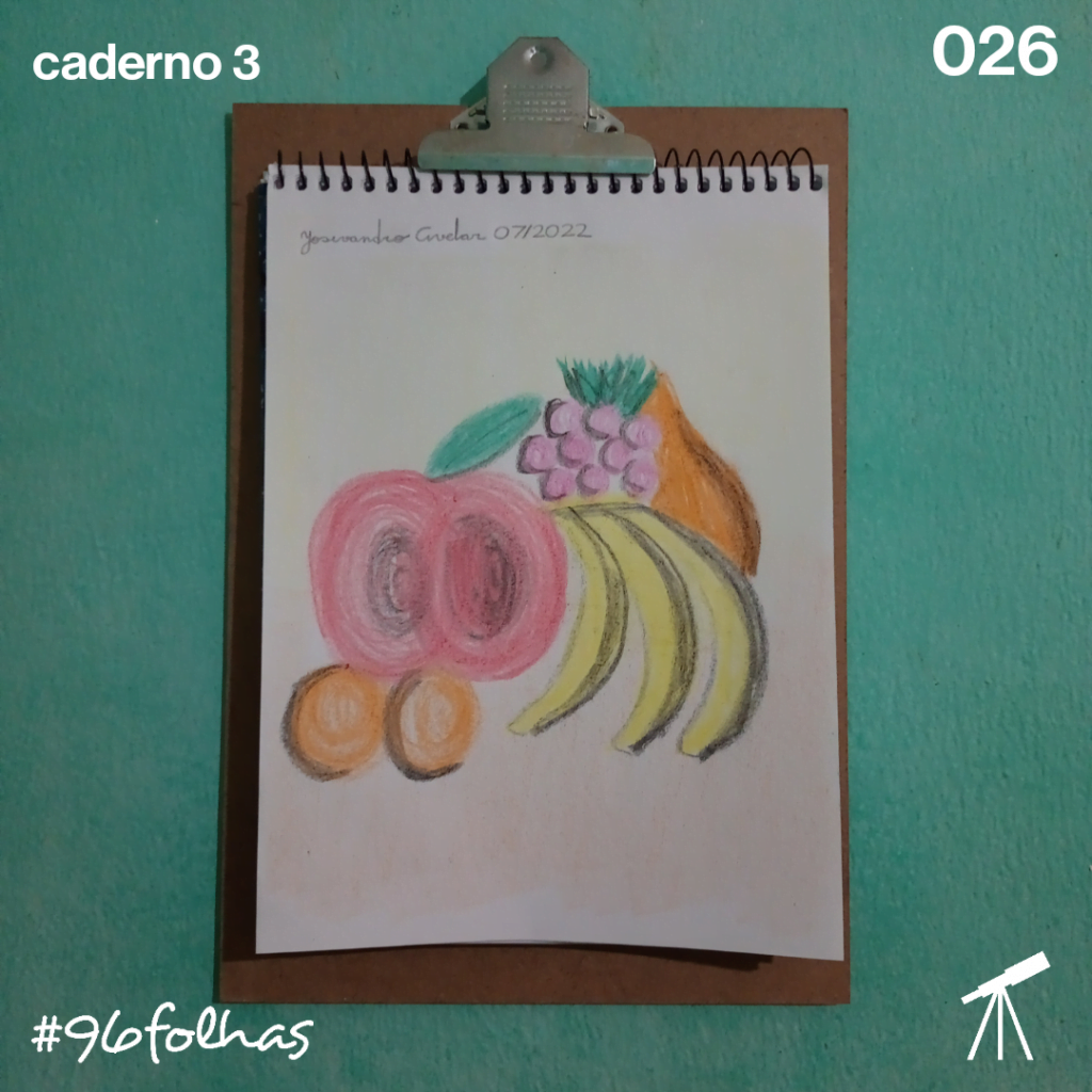#96folhas- Frutas 1 Vamos de frutas no #96folhas.