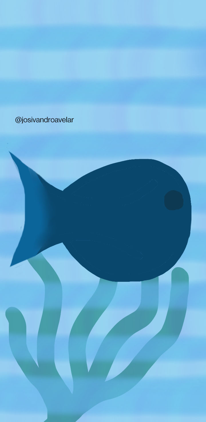 Artes digitais: lembra do cenário do mar? 1 Cenário do mar.