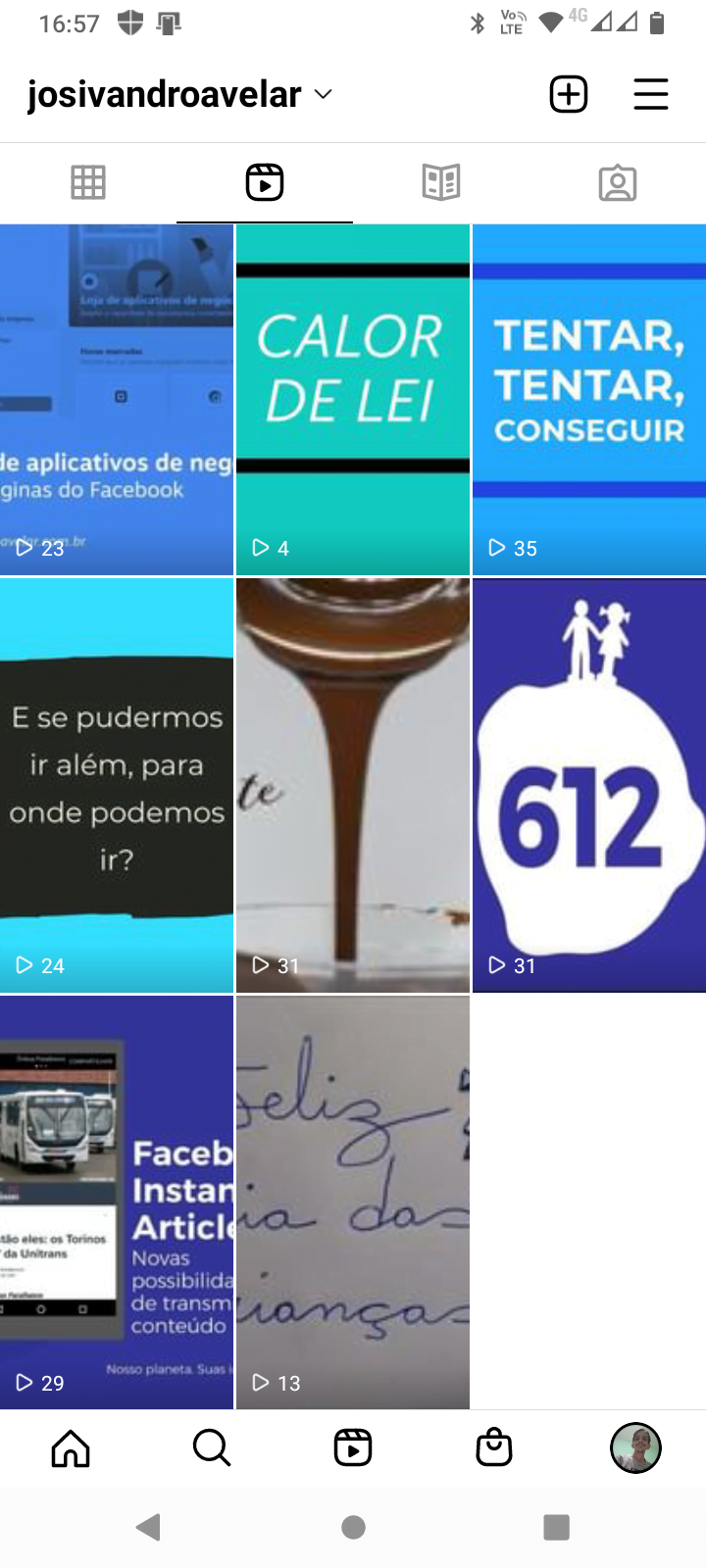 Todo vídeo do Instagram agora é Reels 2 Vídeos antigos do Instagram viraram Reels.