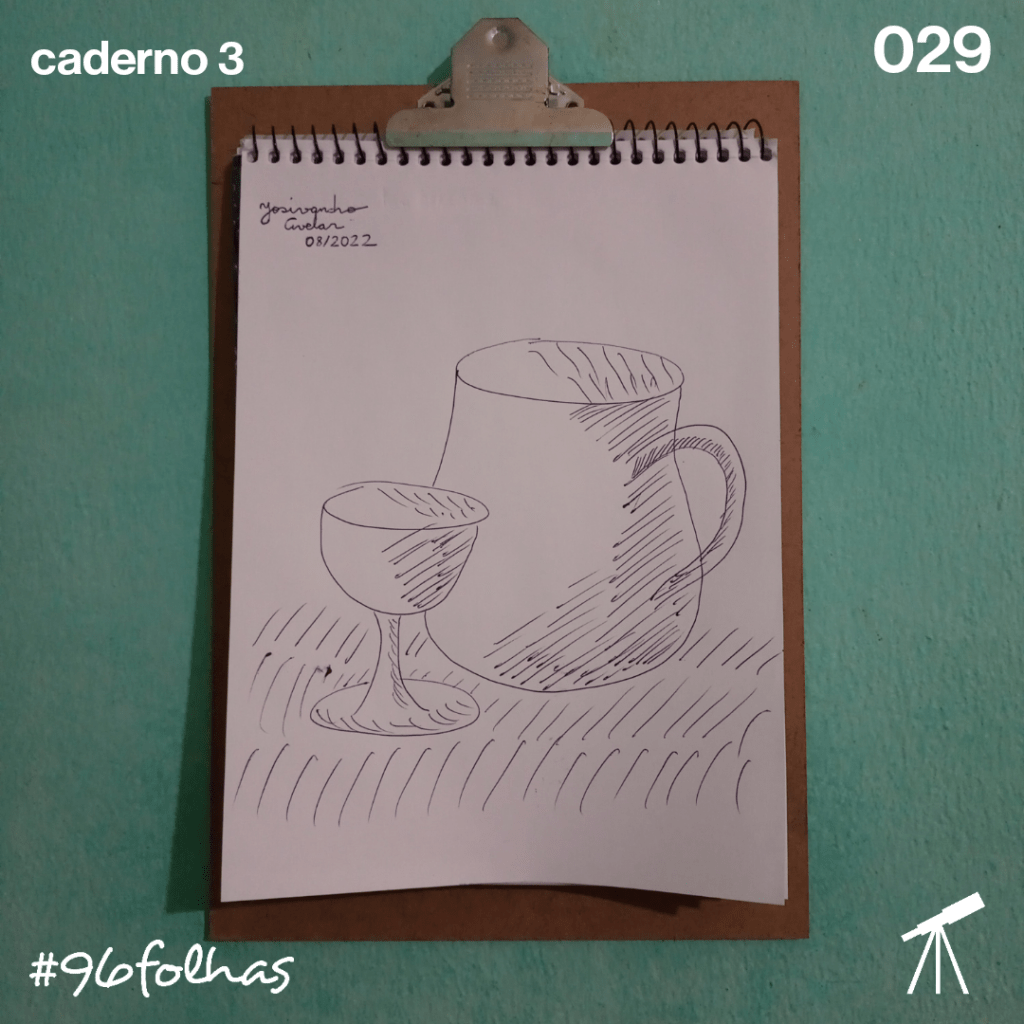 #96folhas- Jarra e taça 1 Hoje é dia de jarra e taça.
