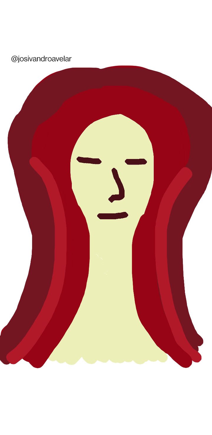 Artes digitais: menina ruiva 1 Menina ruiva.