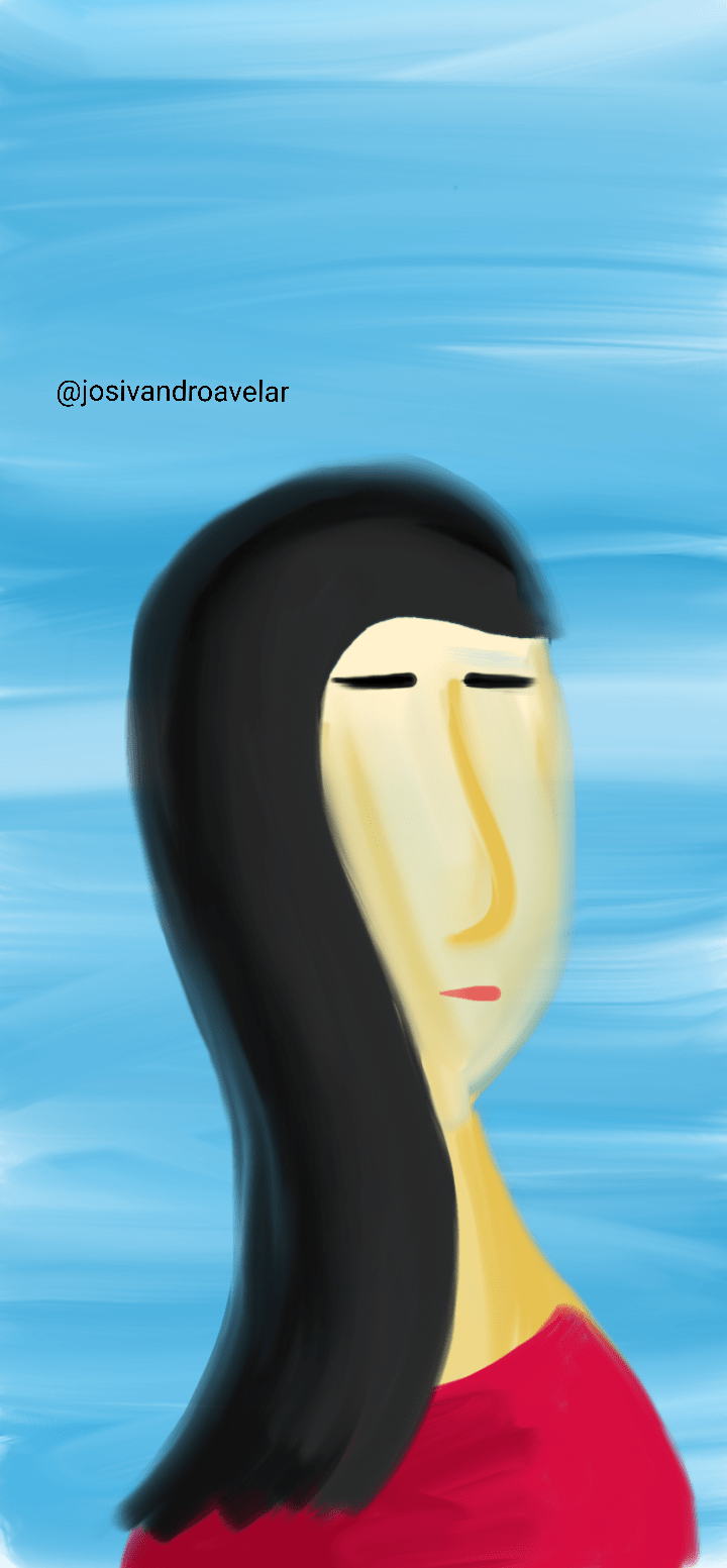 Artes digitais: rosto elaborado 1 Um rosto elaborado.