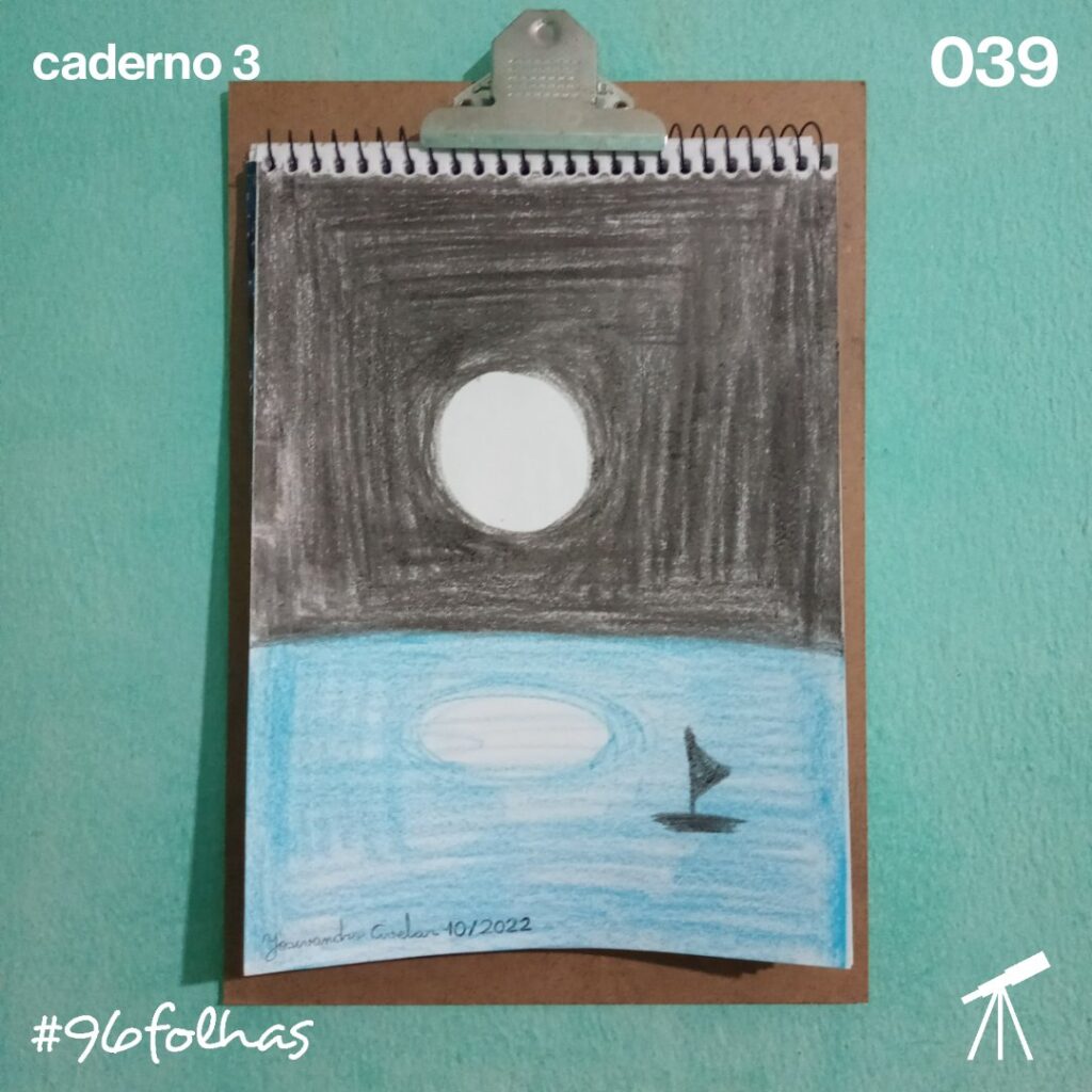 #96folhas- Na imensidão da noite 1 Tudo acontece na imensidão da noite.