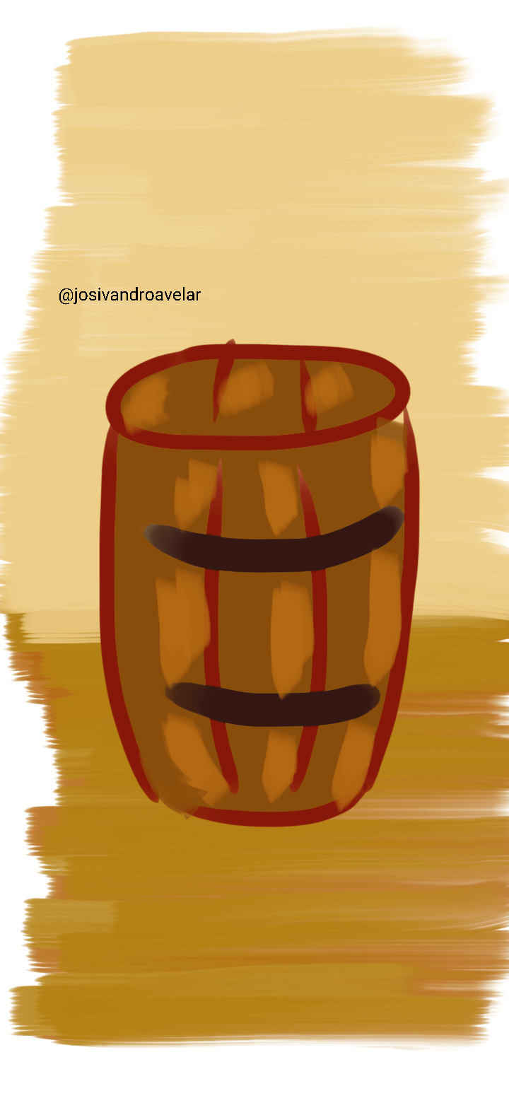 Artes digitais: estado de barril 1 Estado de barril.