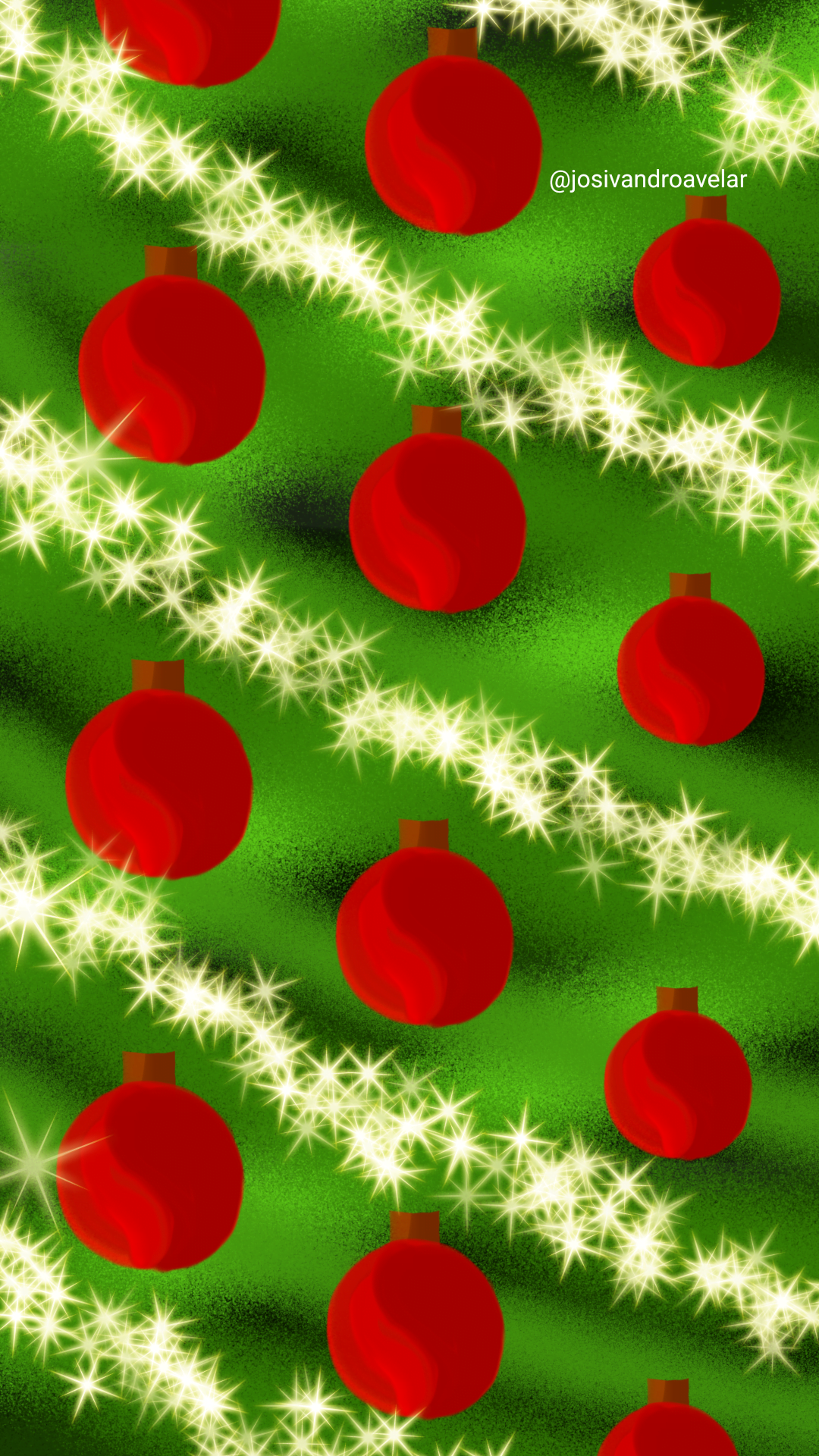 Artes digitais: Natal Luz 1 Desenho de uma decoração natalina que intitulei de "Natal Luz".