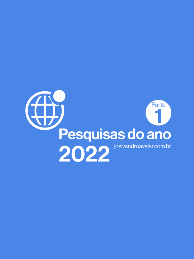 Pesquisas do ano 2022 do Google – Parte 1
