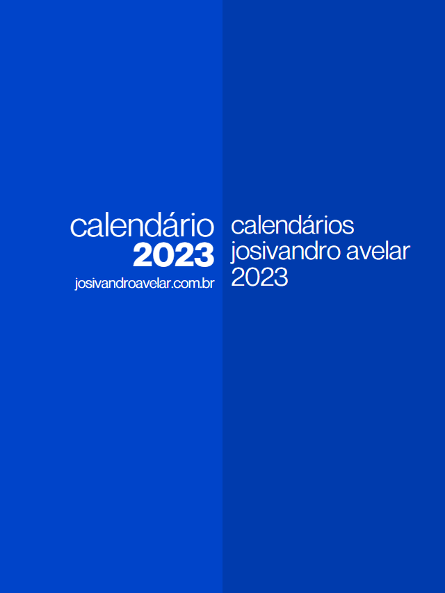 Calendários Josivandro Avelar 2023
