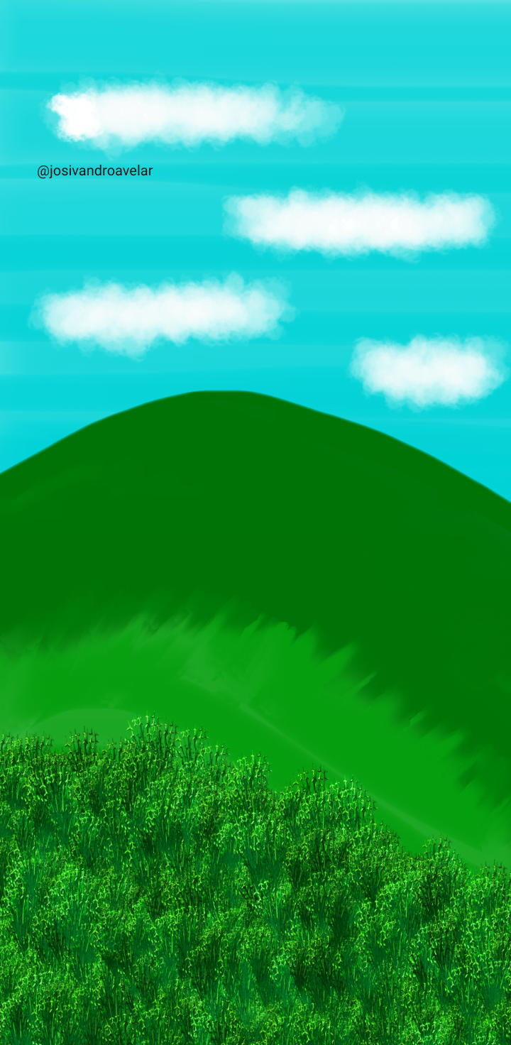 Artes digitais: as paisagens começam a ficar realistas 1 As paisagens começam a ficar realistas, como a deste desenho.