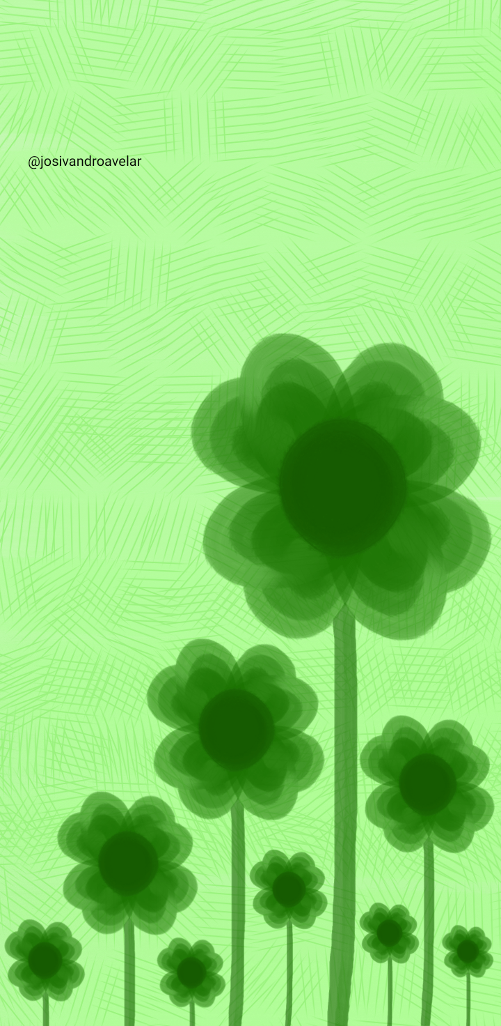 Artes digitais: sorte 1 A sorte que você tem de ver este desenho com trevos de quatro folhas.