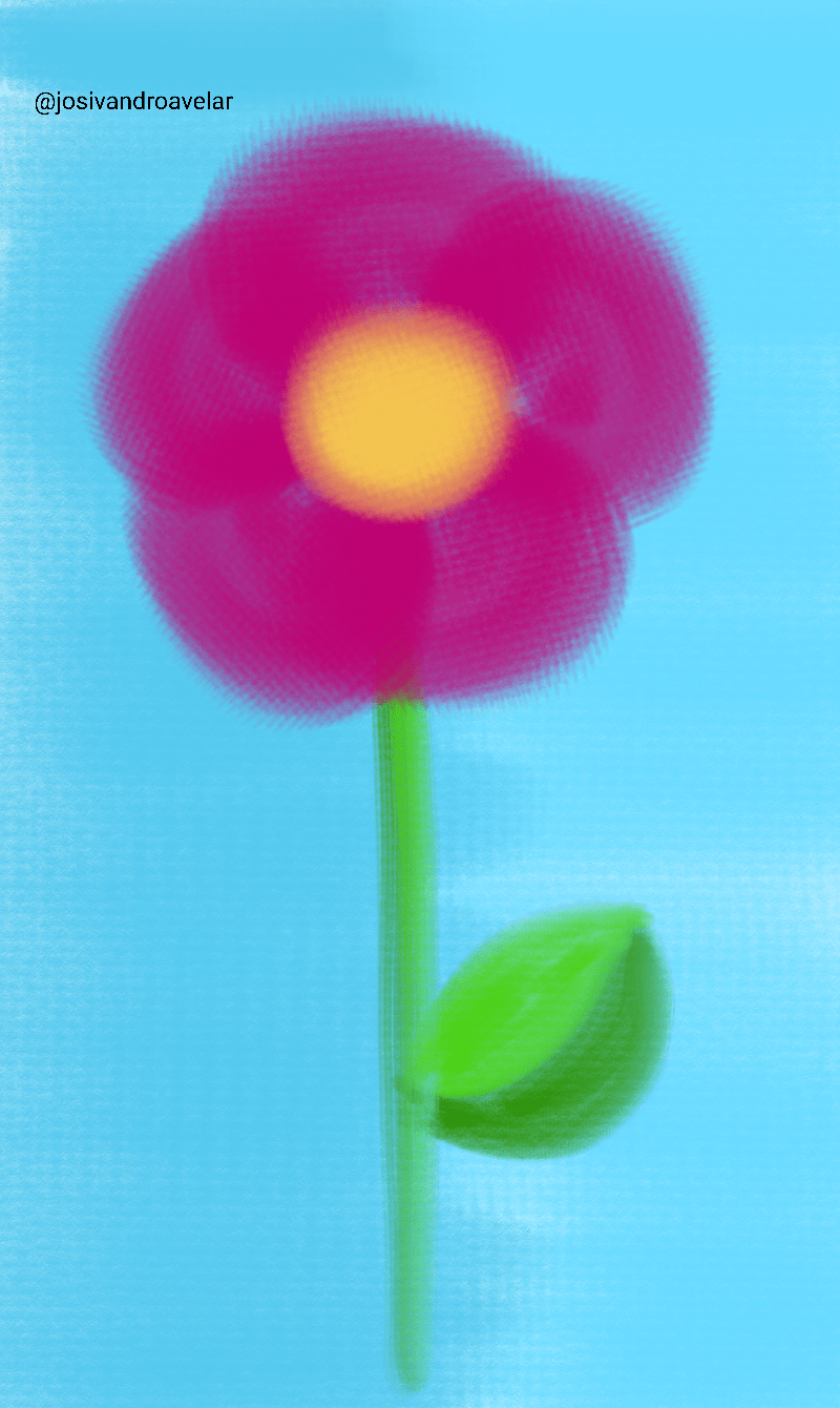 Artes digitais: outra violeta 1 Desenho de outra violeta.