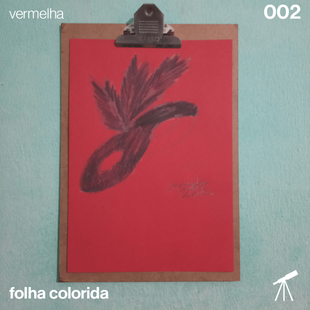 #FolhaVermelha - Máscara de Carnaval 1 Máscara de Carnaval na #FolhaVermelha.