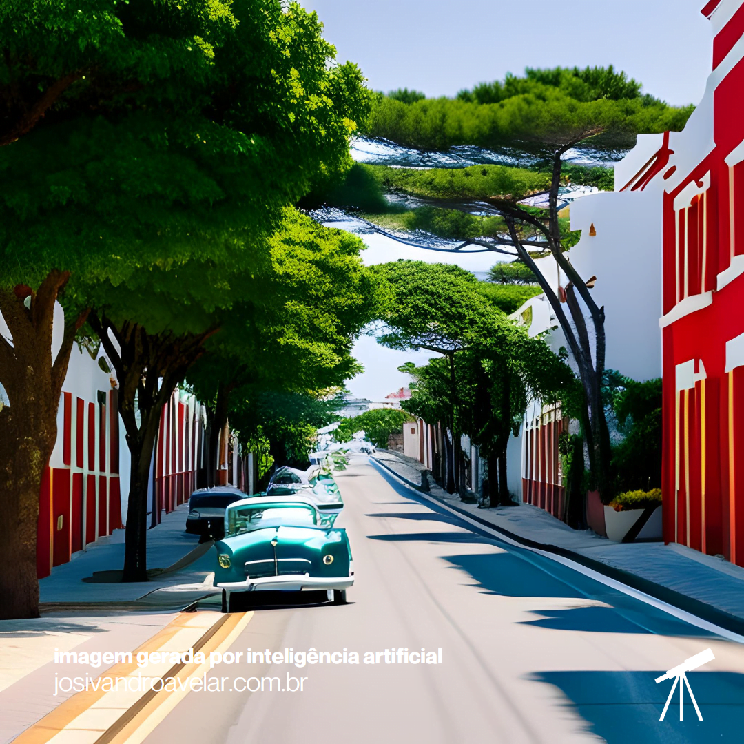 A minha cidade do futuro 7 Carro de "100 anos" na estrada? Que relíquia!