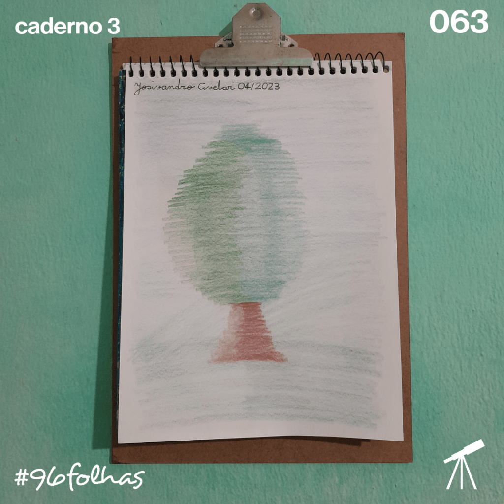 #96folhas- Árvore brilhante 1 Desenho de uma árvore brilhante