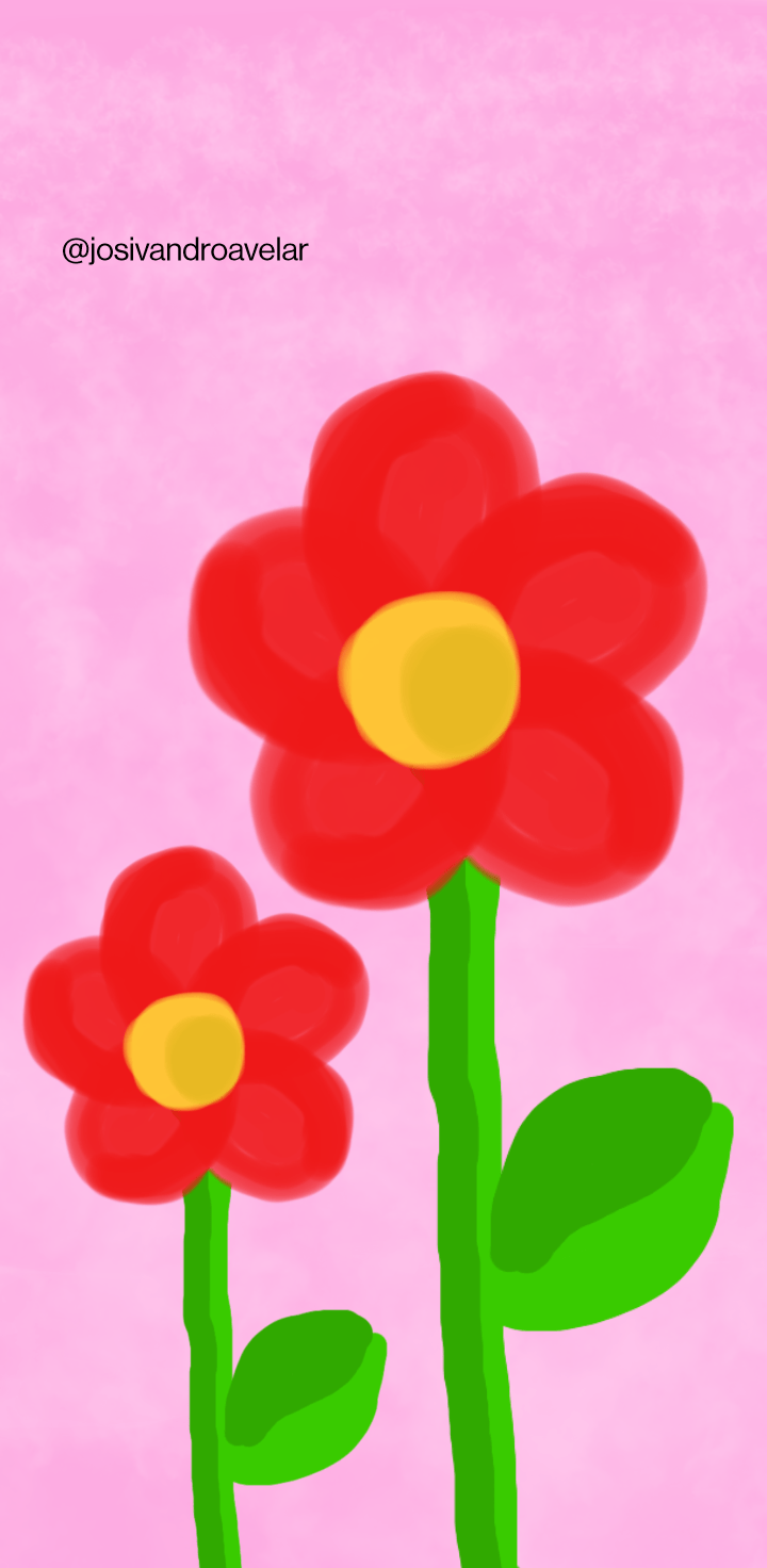 Artes digitais: outras flores vermelhas 1 São outras flores vermelhas.