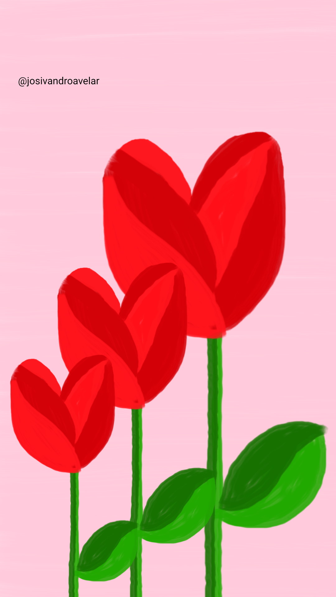 Artes digitais: somente rosas 1 Somente rosas neste desenho.
