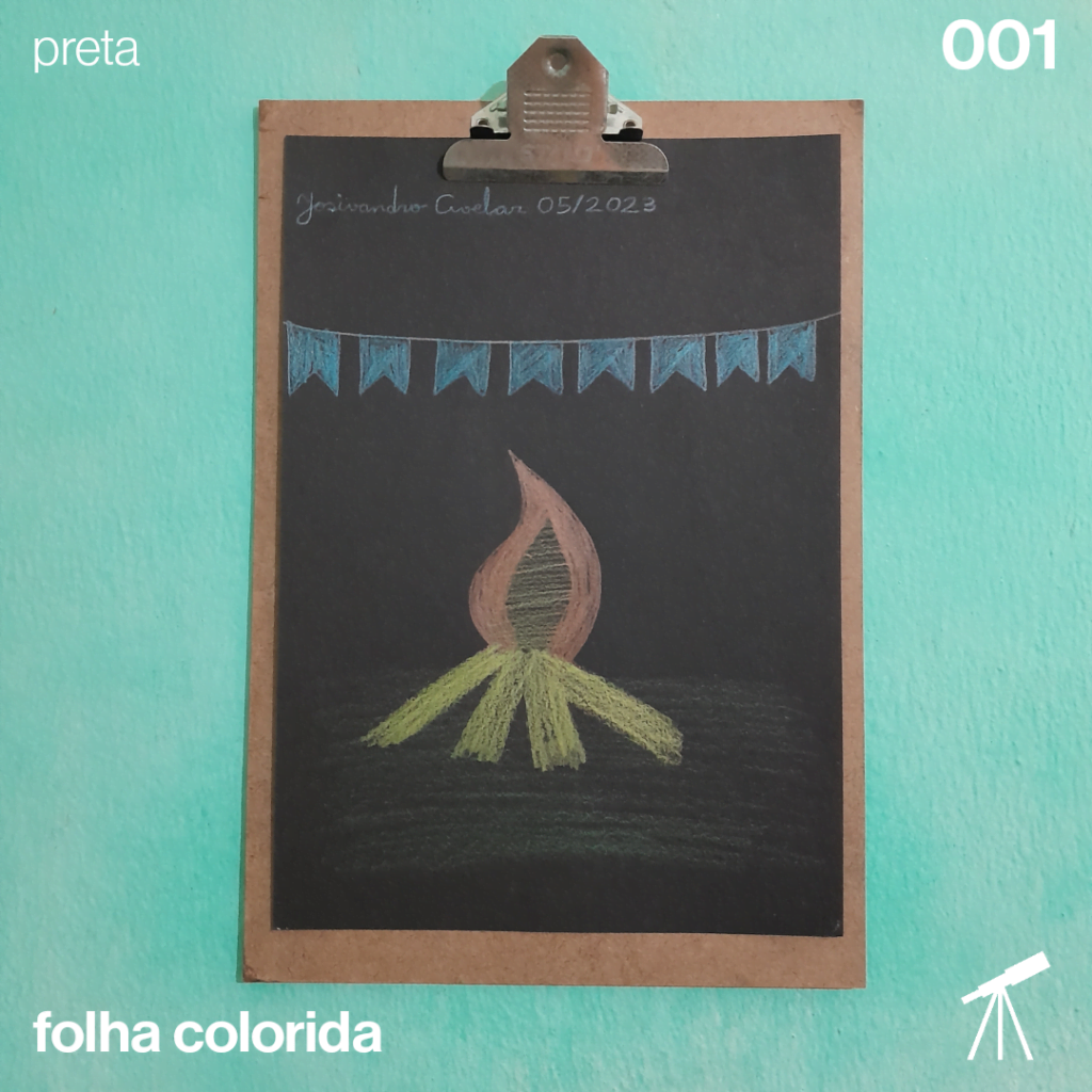 #FolhaPreta - Noite de fogueira 1 É noite de fogueira, é noite de São João.