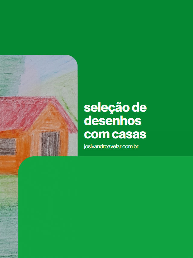 Seleção de desenhos com casas