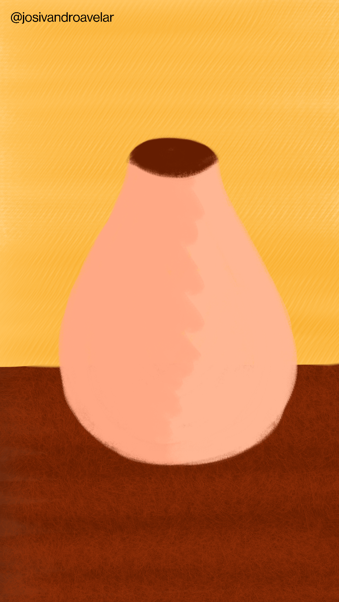 Artes digitais: moringa 1 Desenho de uma moringa.
