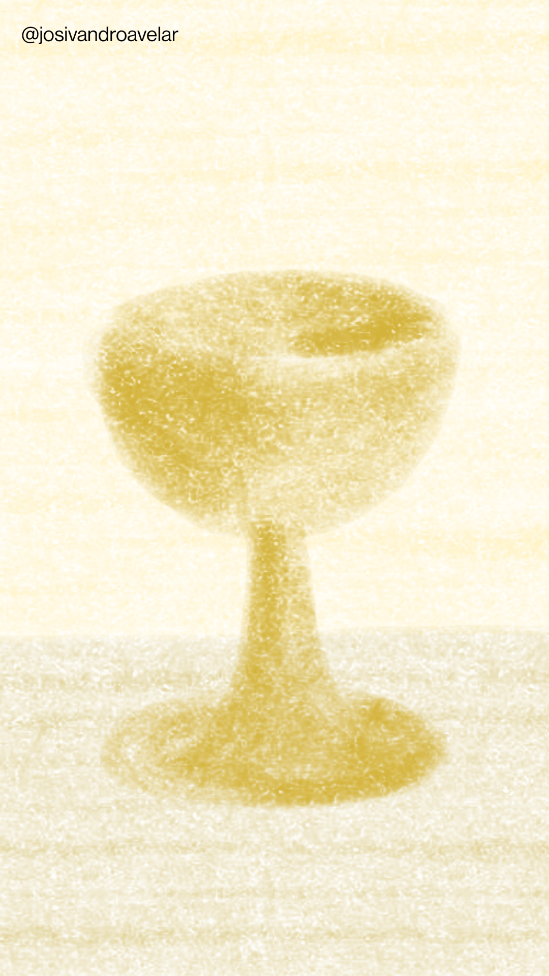 Artes digitais: cálice 1 Desenho de um cálice.