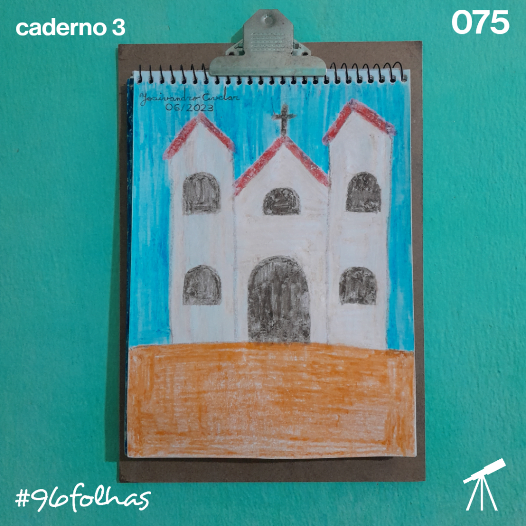 #96folhas- Catedral 1 No silêncio, uma catedral.