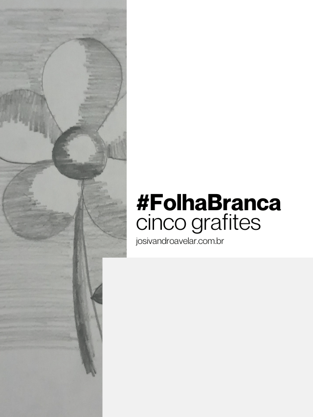 #FolhaBranca – cinco grafites