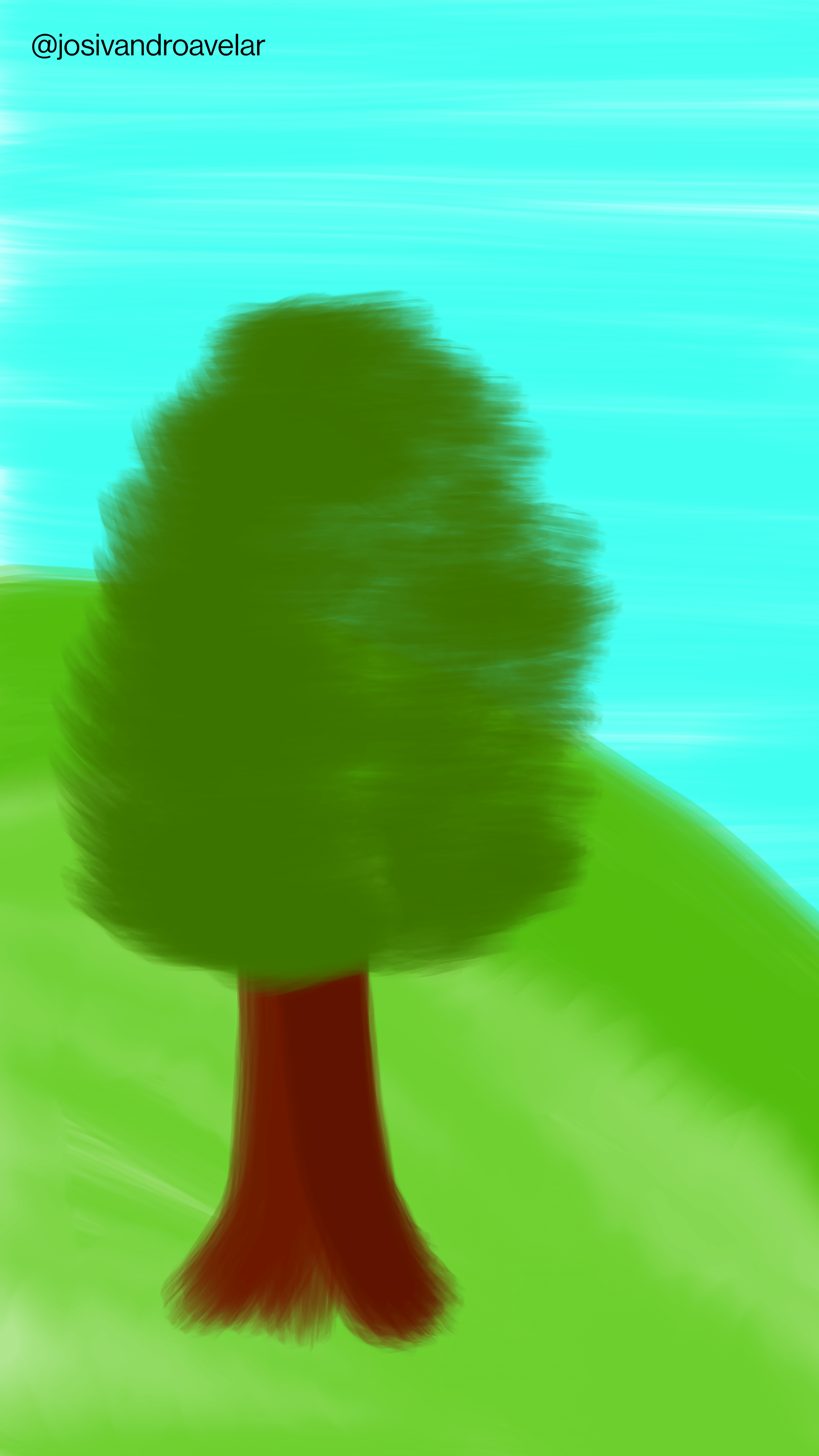 Artes digitais: onde houver verde 1 Onde houver verde, haverá arte.