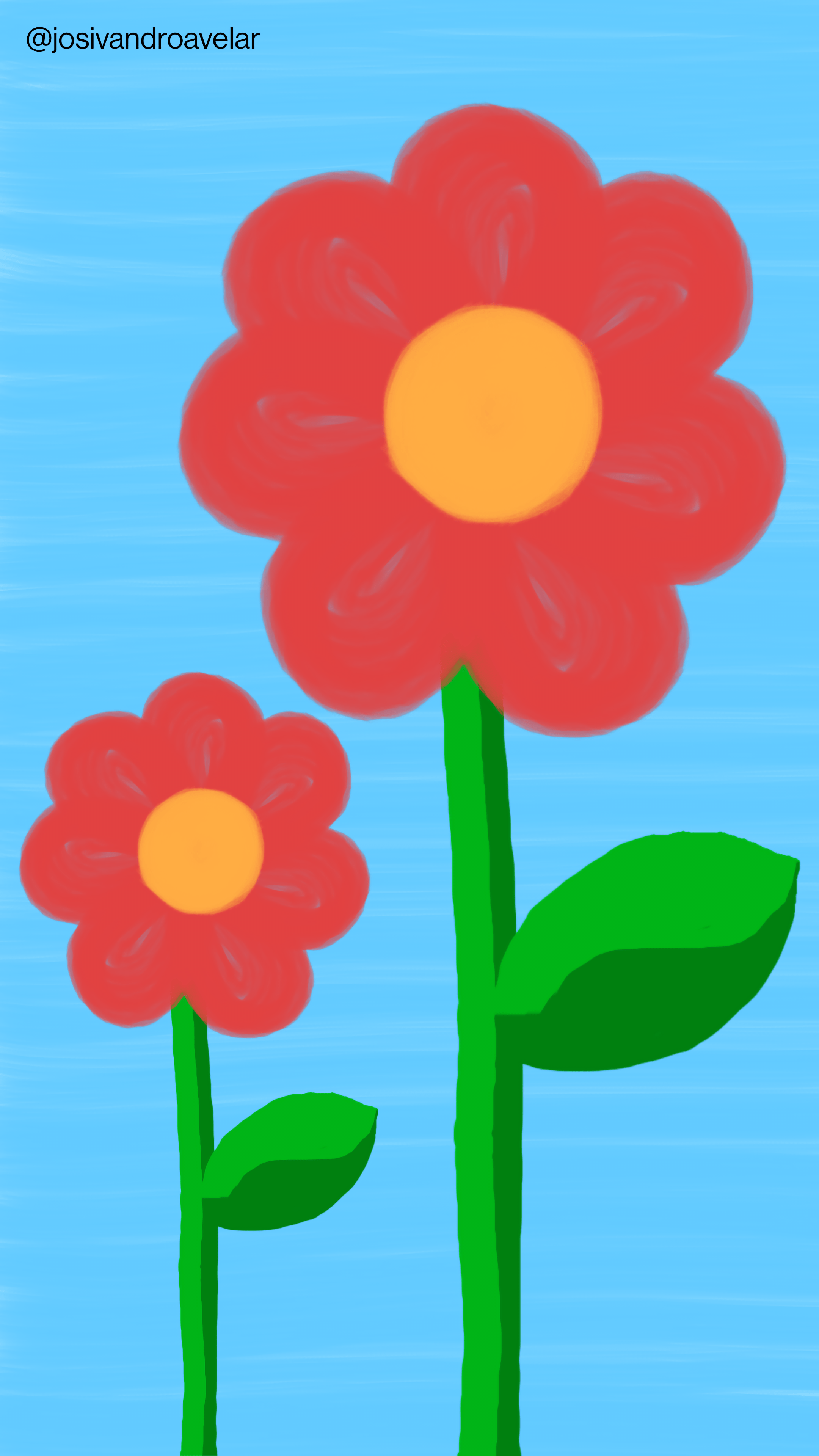 Artes digitais: flores pastéis 1 Flores pastéis, que não são aquelas flores que já apareceram aqui.
