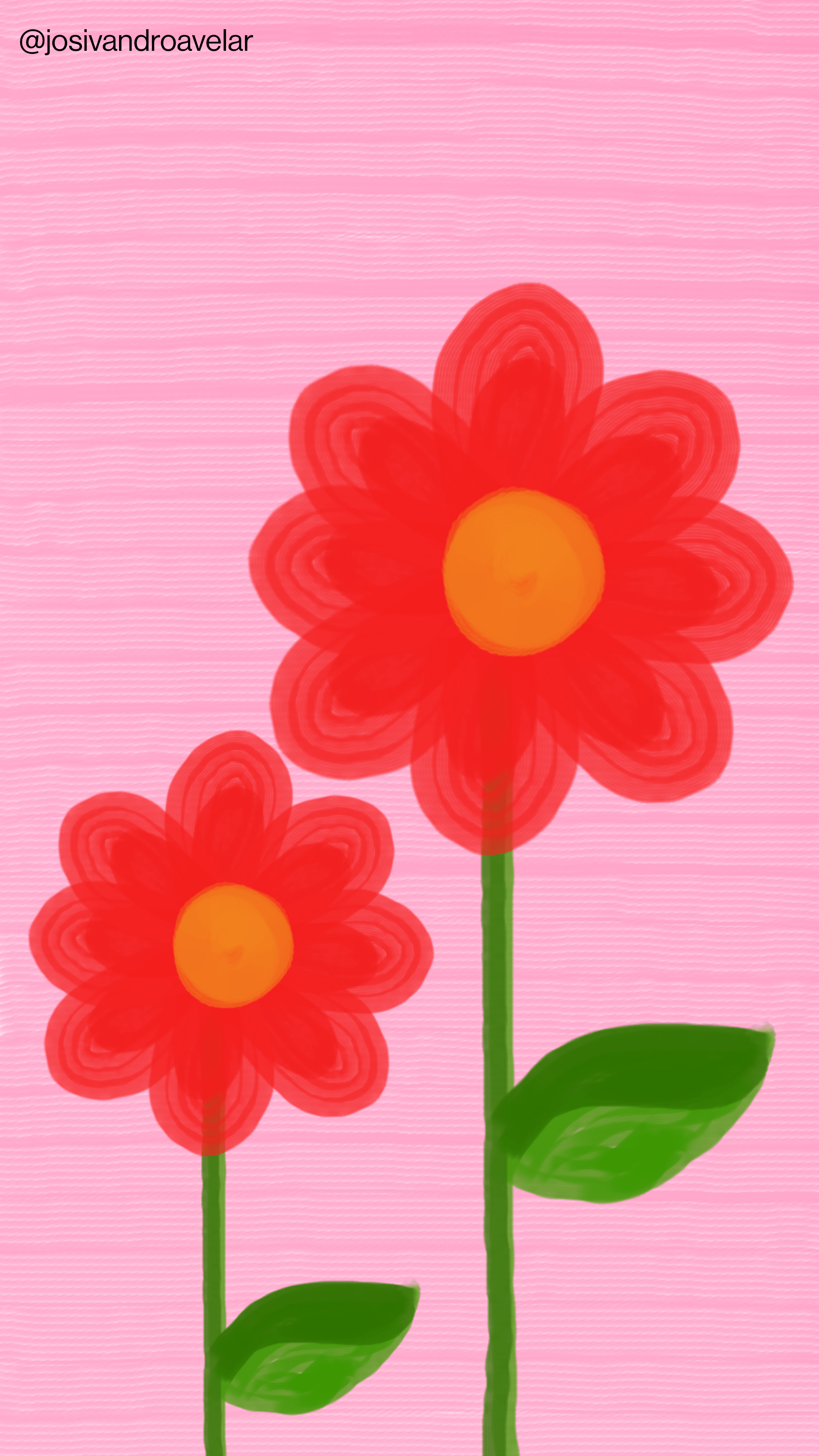 Artes digitais: florescer 1 Desenho de flores, no sentido de florescer.