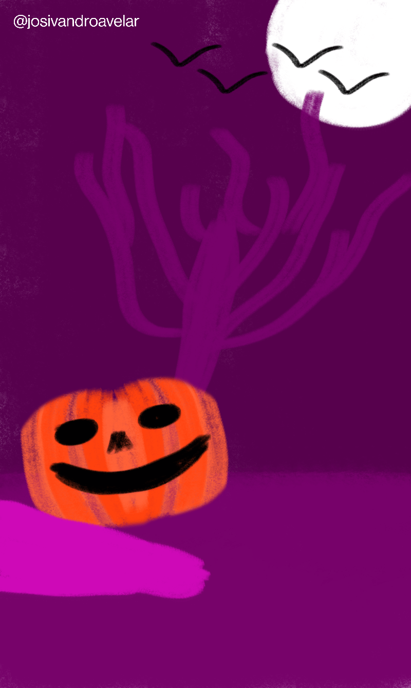 Artes digitais: #halloween: para assustar ou ser engraçado? 1 É para assustar ou ser engraçado? É o desenho do Halloween.