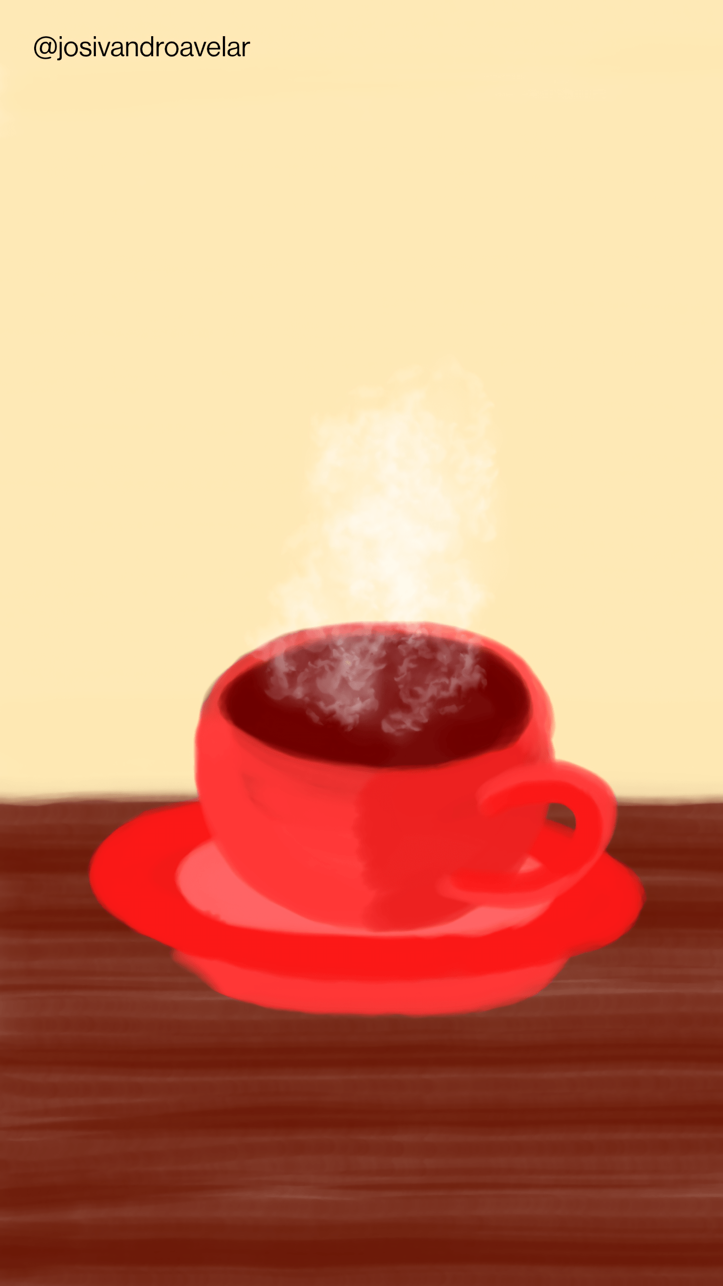 Bora desenhar? #027 1 Este é mais um desenho de uma xícara de café. Estão servidos?