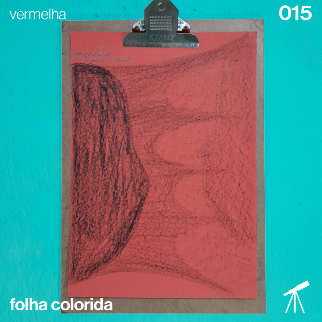 #FolhaVermelha - Turbulência 1 A representação da turbulência que fez as folhas coloridas demorarem anos para enfim serem totalmente preenchidas. Era ela, a ansiedade.