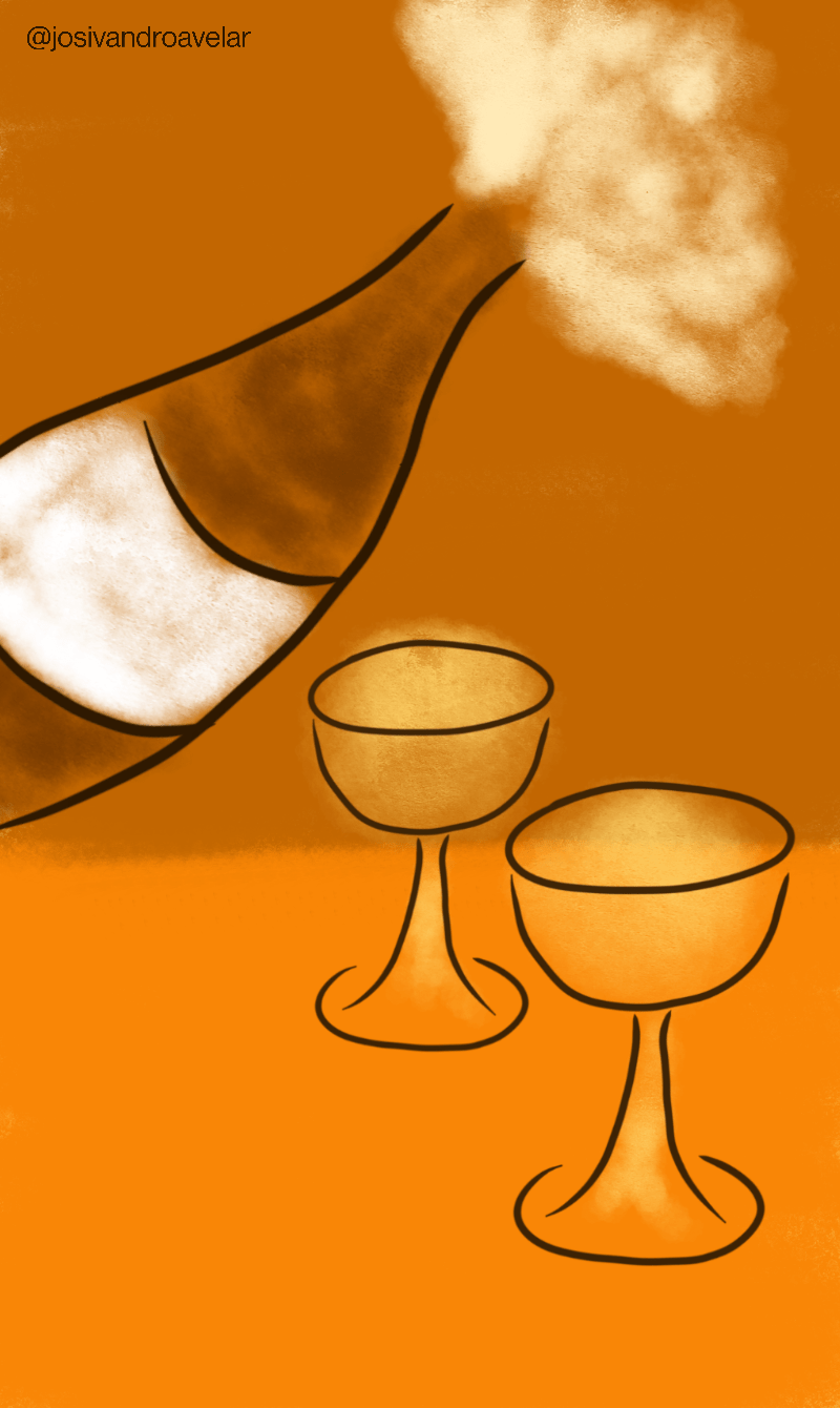 Artes digitais: um brinde ao novo ano 1 Um brinde ao novo ano que se inicia.