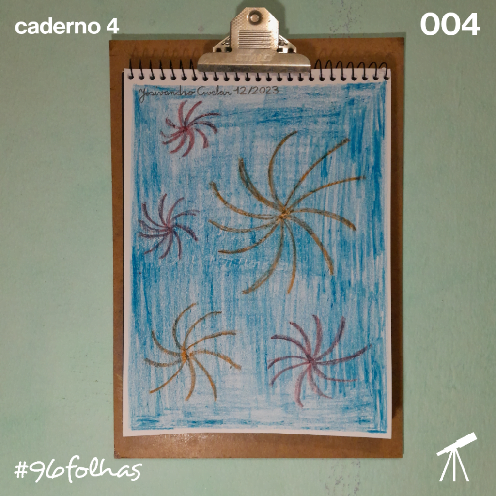 #96folhas caderno 4 - 004: Ano Novo de Luz 1 Um Ano Novo de Luz para todos!