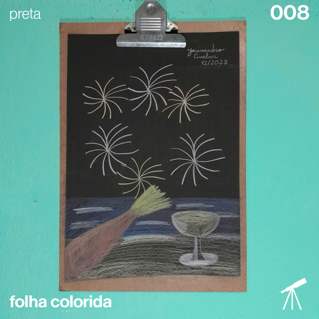 #FolhaPreta 008 - Feliz Ano Novo! 1 Fogos, sete ondas e um brinde ao Ano Novo que se inicia amanhã. Feliz Ano Novo!