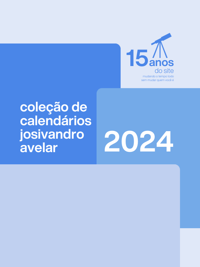 Coleção de calendários Josivandro Avelar 2024