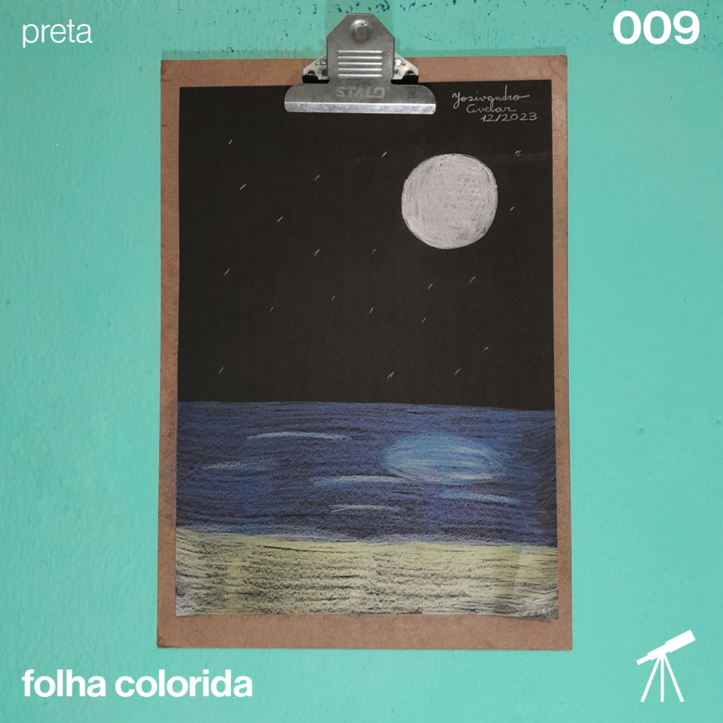 #FolhaPreta 009 - Luz do luar 1 Sob a luz do luar de uma noite sem nuvens.