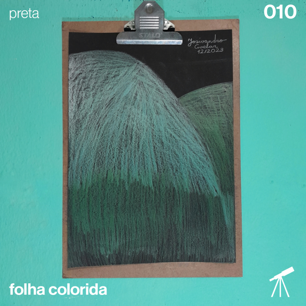 #FolhaPreta 010 - A montanha 1 A gente escala, escala e chega ao topo da montanha.
