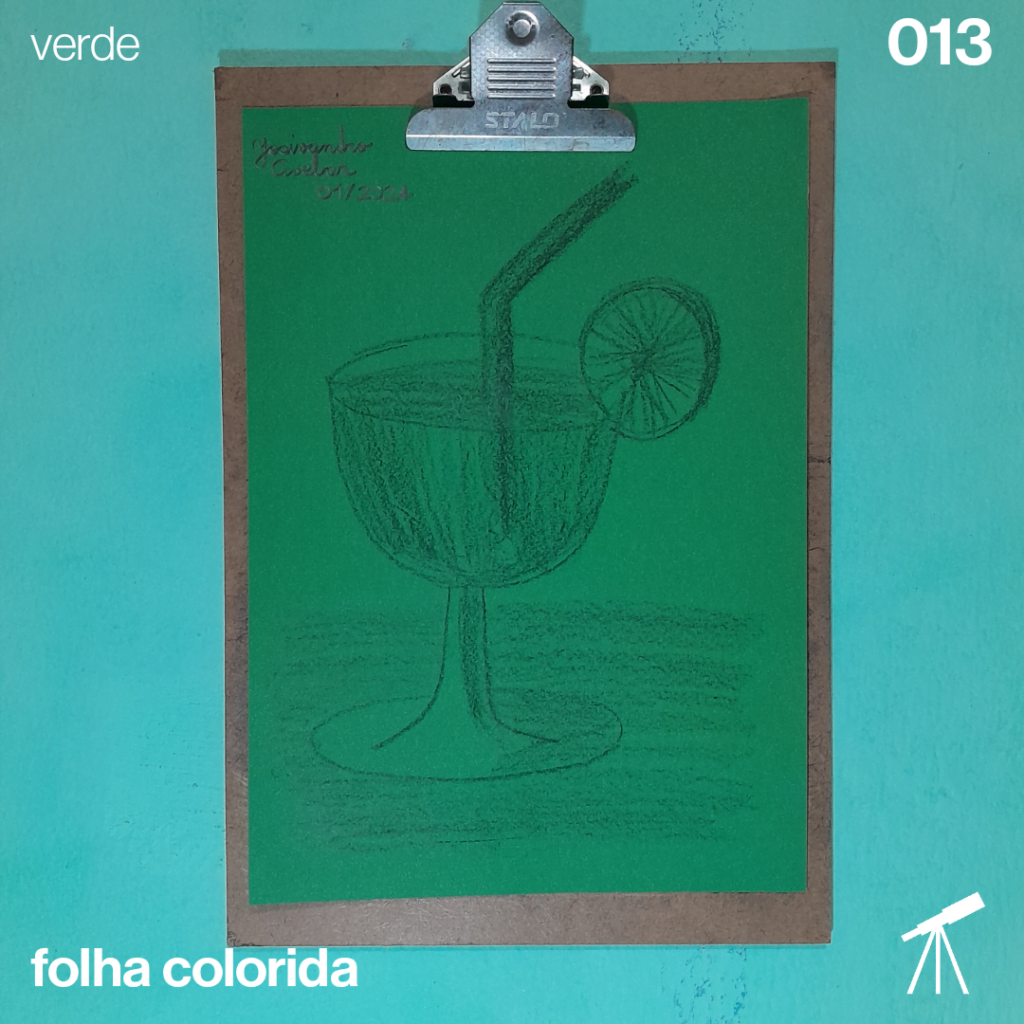 #FolhaVerde 013 - Refresco 1 Chegaram os refrescos na folha de cor verde.