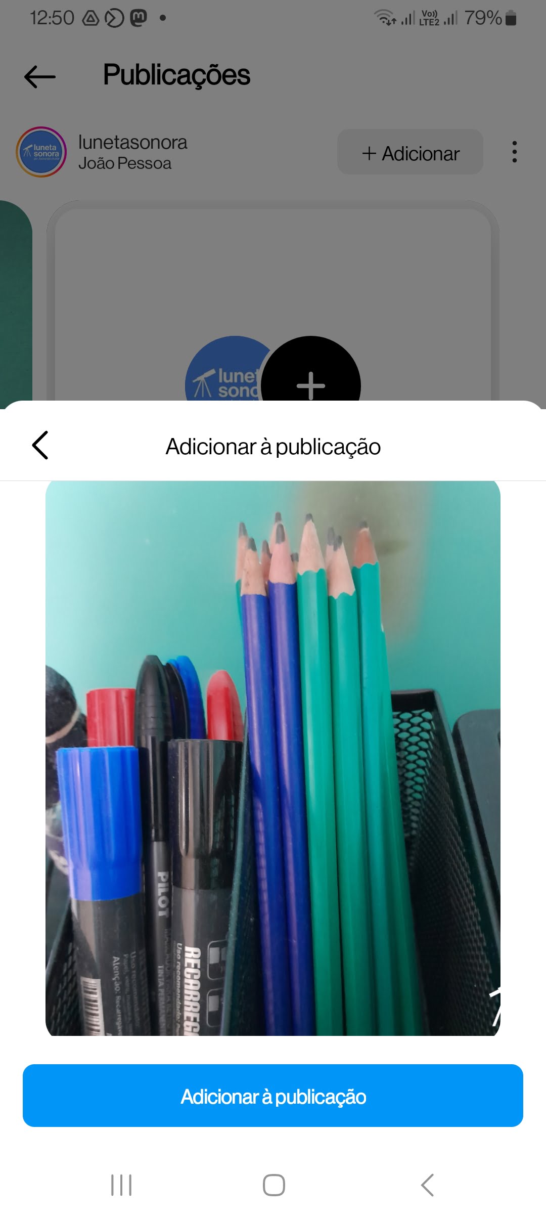 Como criar um carrossel colaborativo no Instagram 7 Screenshot_20240425_125016_Instagram