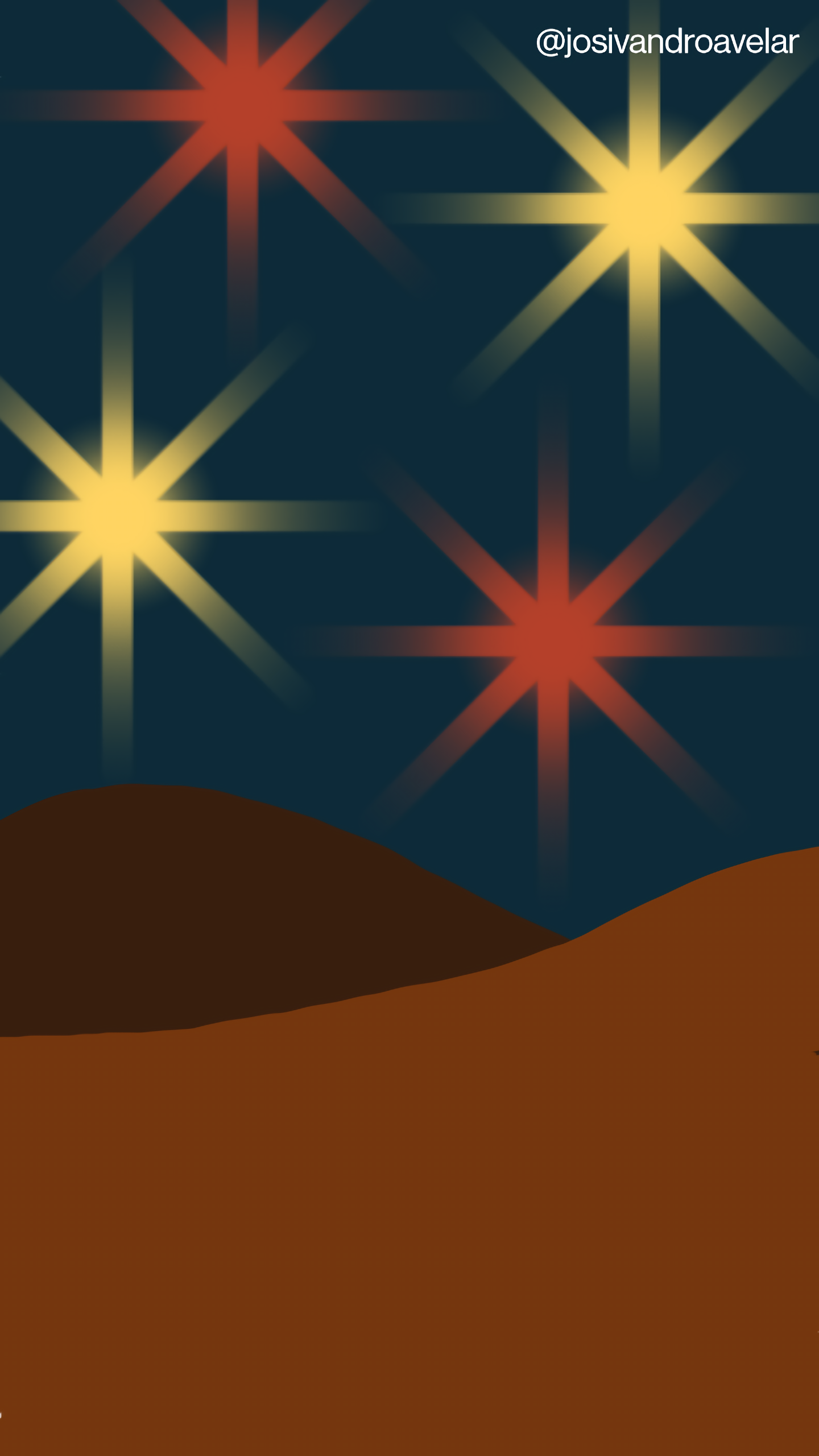 Bora desenhar? #088 1 Céu iluminado com o brilho do São João.
