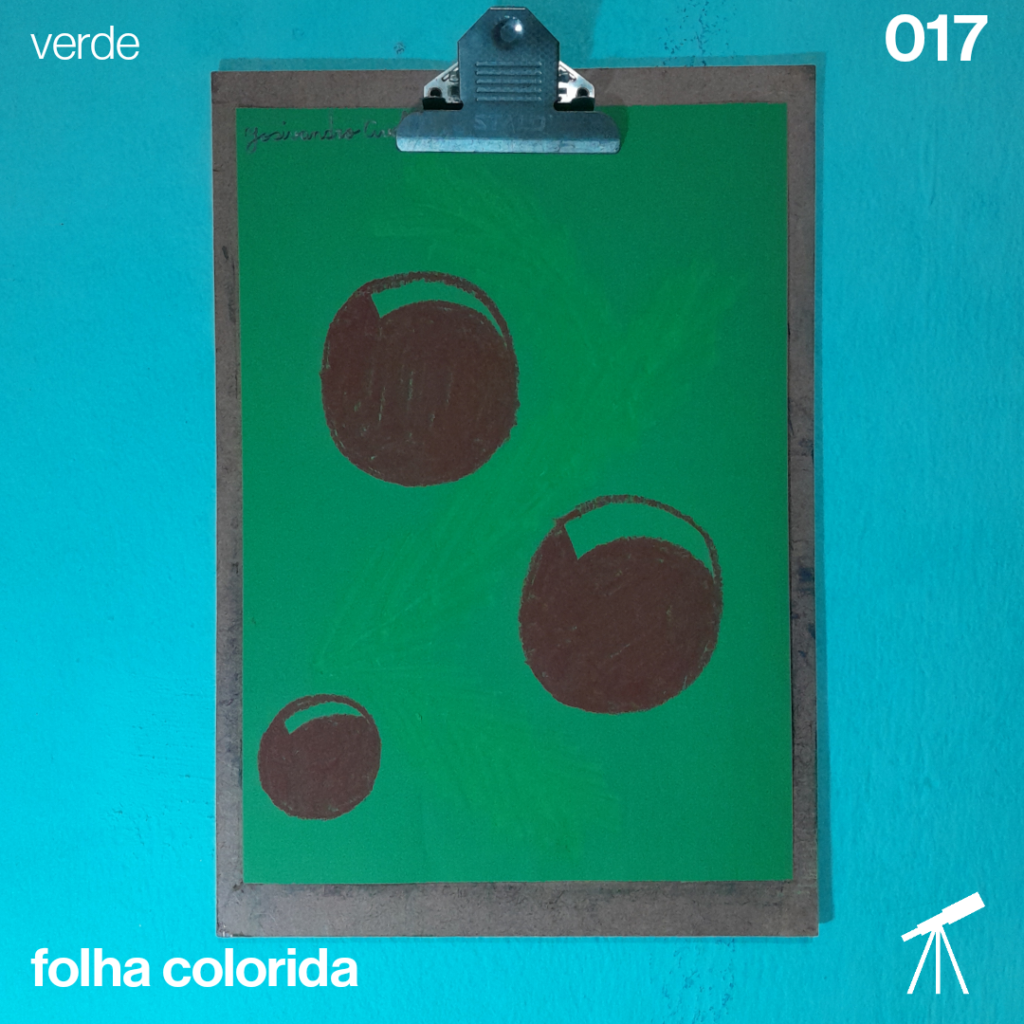 #FolhaVerde 017 - Cores natalinas 1 Bolas vermelhas brilhantes, enfeitadas com ramos de pinheiro verde. São as cores natalinas trazendo brilho para a celebração que se aproxima.