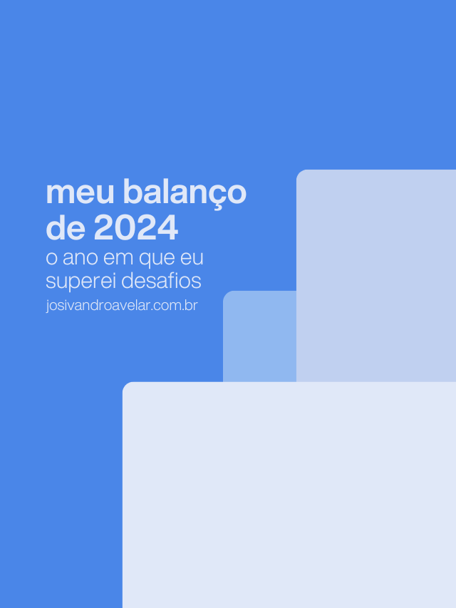Meu balanço de 2024